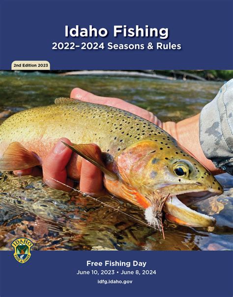 idaho fishing regulations|Fishing Rules 2022–2024 .